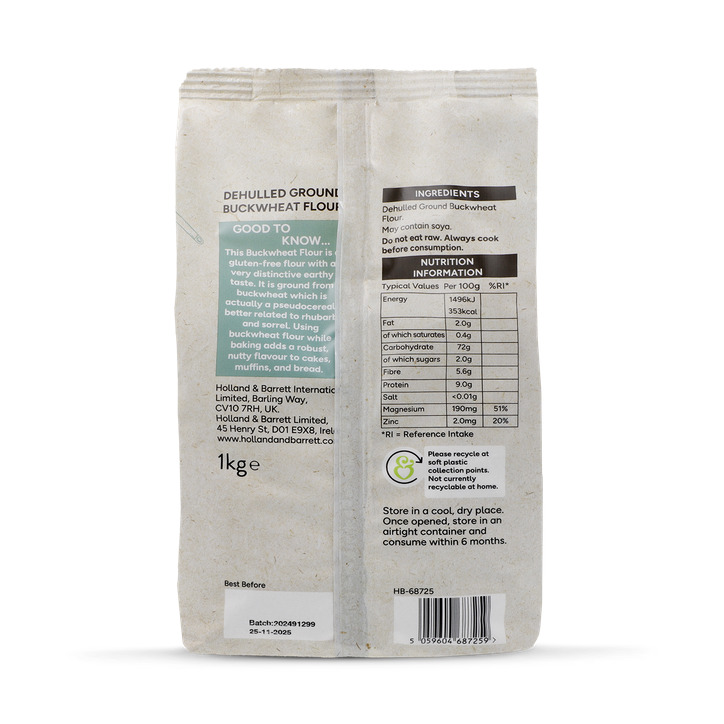 Holland & Barrett Buckwheat Flour 1kg